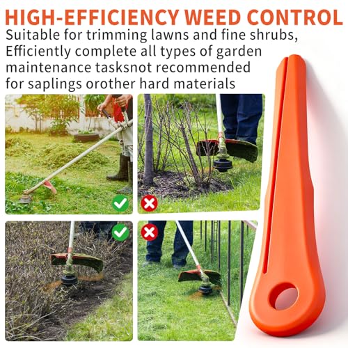 30-Pack Plastic Blades for Stihl PolyCut Trimmer Heads
