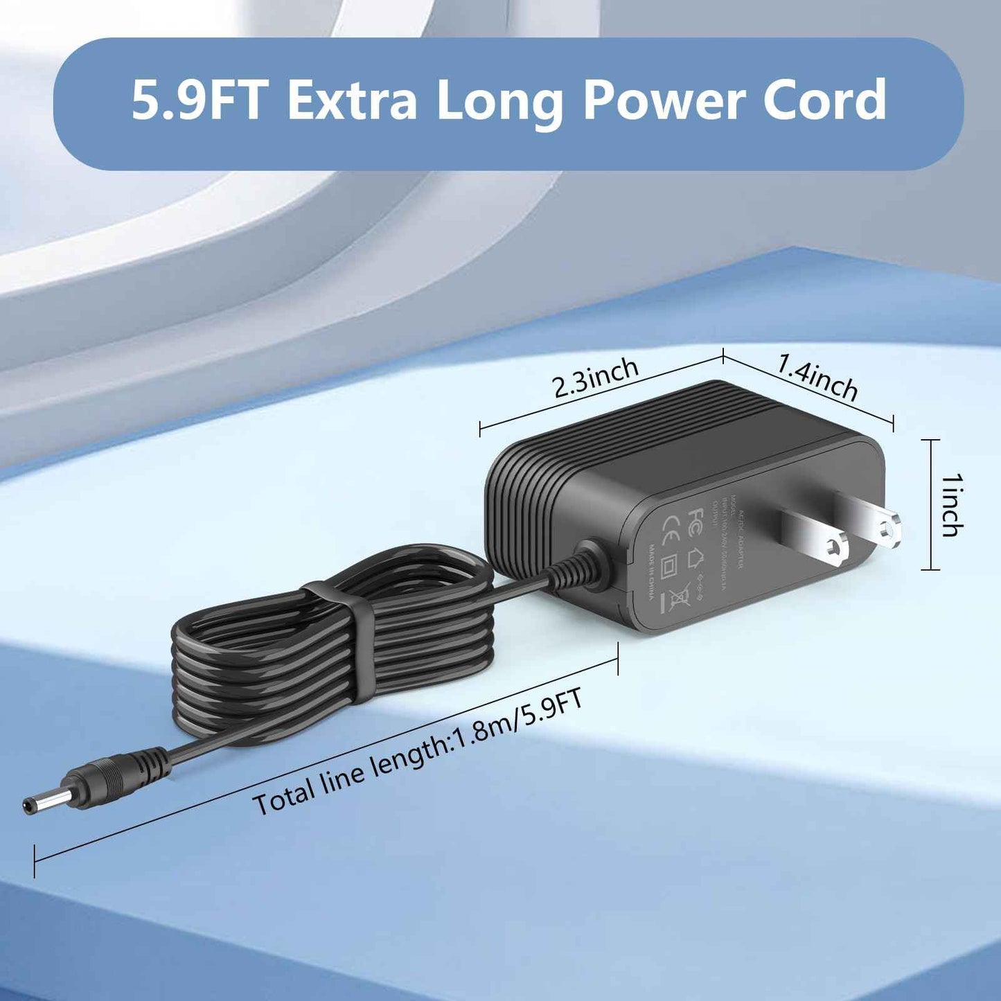 Charger for Remington PG525 PG6025 MB2500 PG6135 PG6060 All-in-One Trimmer Replacement for Remington PG606 PG6015 PG6135 Clippers AC Adapter Power Cord