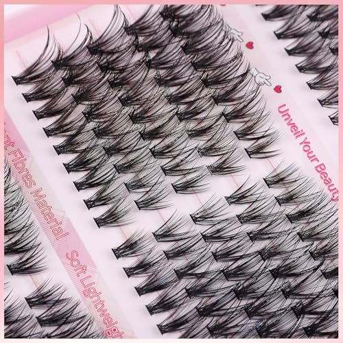 Lash Clusters 530Pcs Mixed Lengths 8-16mm Eyelash Extensions