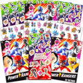 Power Rangers Party Favors Pack - Bundle with 150 Stickers and 75 Temporary Tattoos for Boys, Girls, Kids | Power Rangers Party Supplies