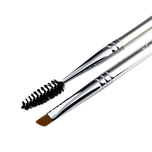 Plume - Vegan Dual-Ended Brush Brow Pomade Tool | Natural, Vegan, Clean Cosmetics