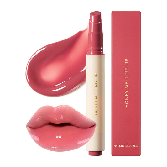 Nature Republic HONEY MELTING LIP (03 BERRY) K-BEAUTY, Lip Plumper, Tint, Balm, Korean, Lip Gloss, Cute, Glow