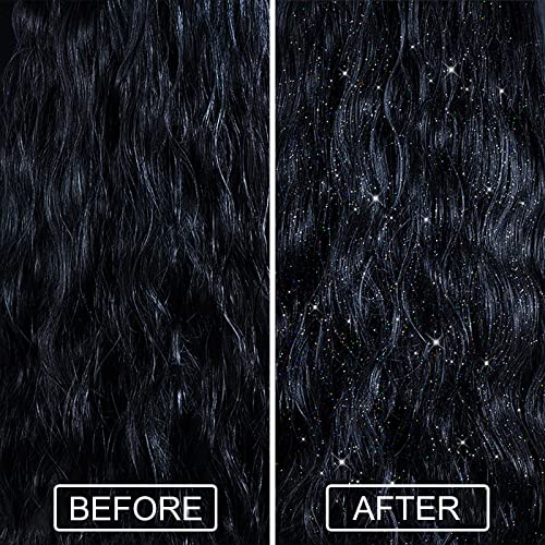 Glitter Spray for Hair & Body - Waterproof Shimmer Makeup, 2oz