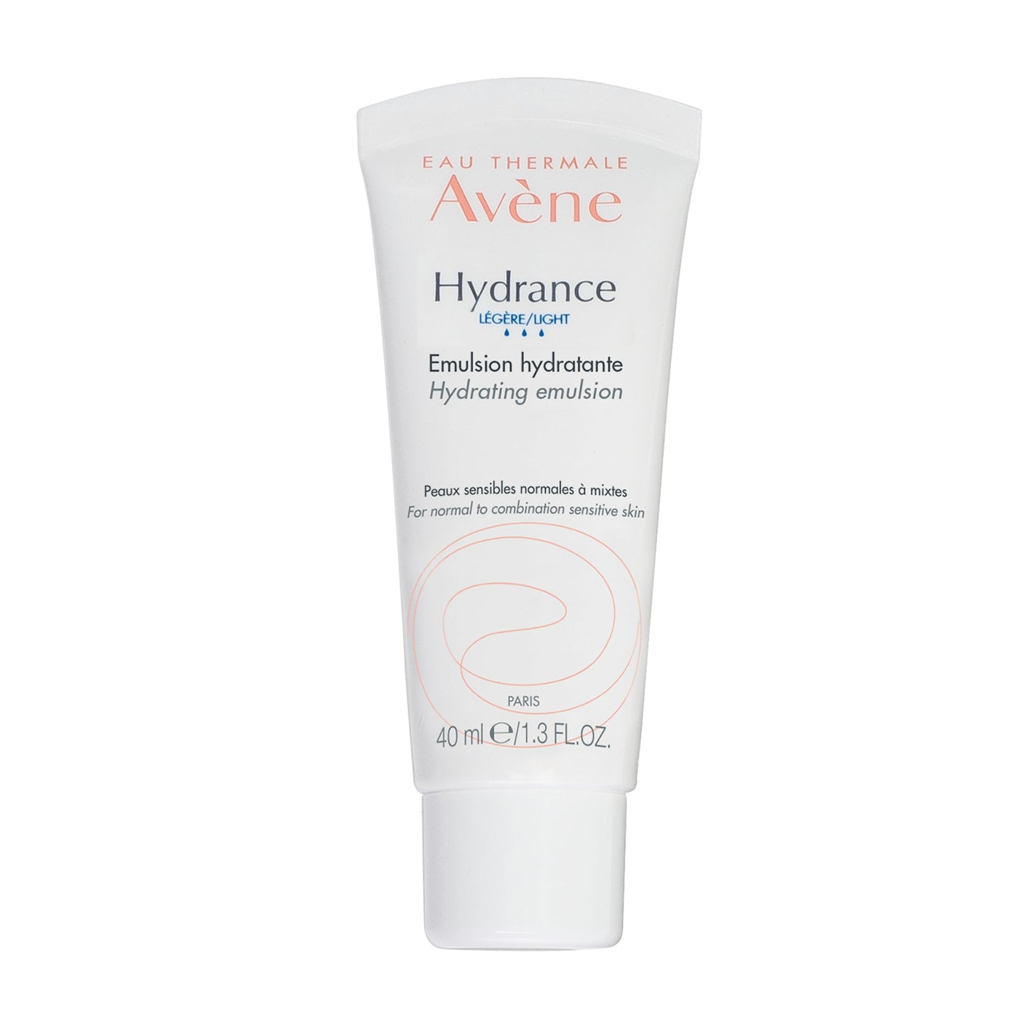Avène Hydrance LIGHT Hydrating Emulsion, Daily Face Moisturizer Cream, Non-Comedogenic, 1.3 Oz