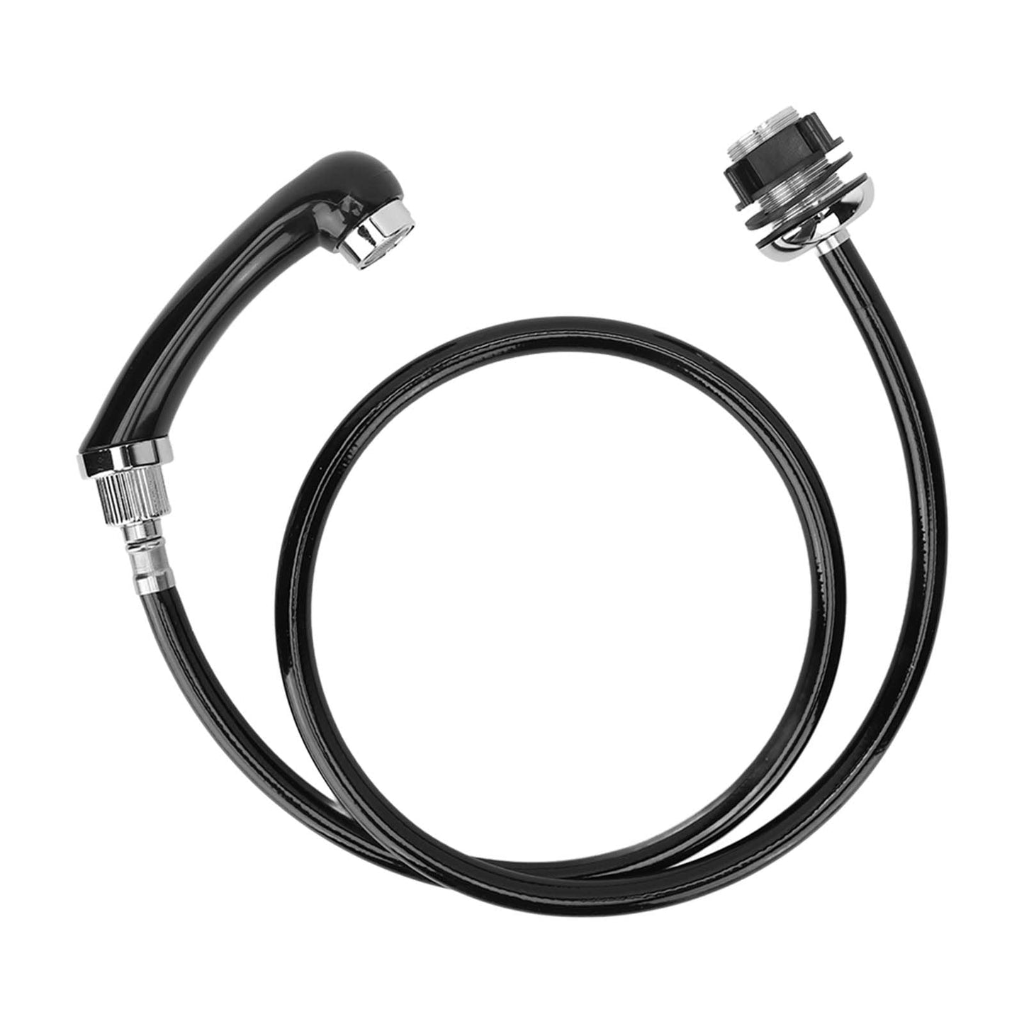 Professional Hair Salon Shampoo Bowl Shower Head with Hose Accessory, Non Pressurized Nozzle, Flexible Hose, for Barber Shop Shampoo Bed