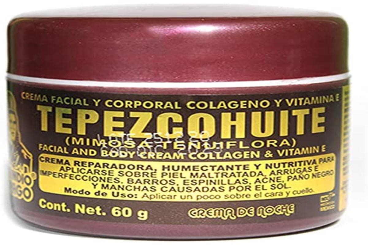 DEL INDIO PAPAGO Night Skin Cream with Tepezcohuite 60g / 2.Fl Oz