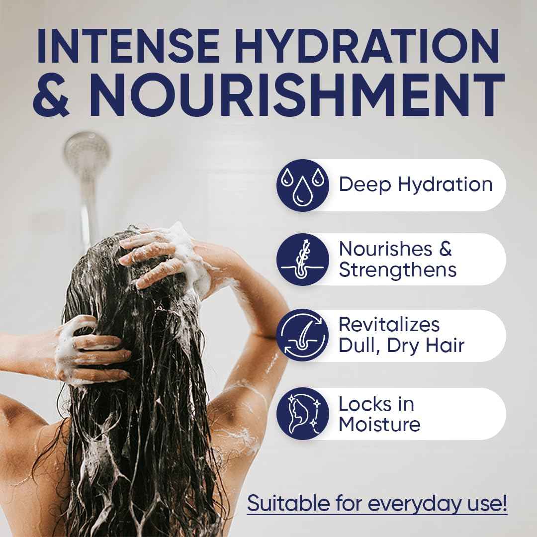 Moerie Ultimate Hair Growth Shampoo & Conditioner Set – Longer, Thicker, Fuller Hair – Vegan, Volumizing, Paraben & Silicone Free – Moisturizing for All Hair Types – 2 x 8.45 fl oz (250ml)