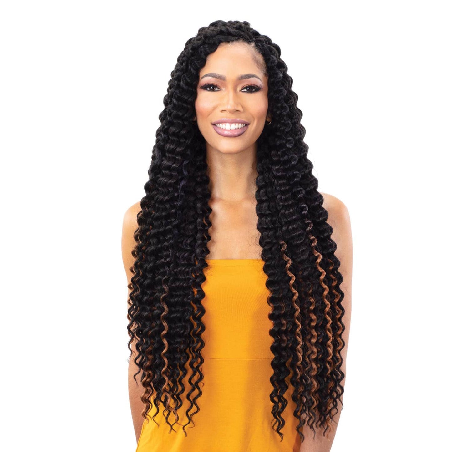 FREETRESS BRAIDS FreeTress Crochet Braids Deep Twist Extra Long (3-pack, 2)