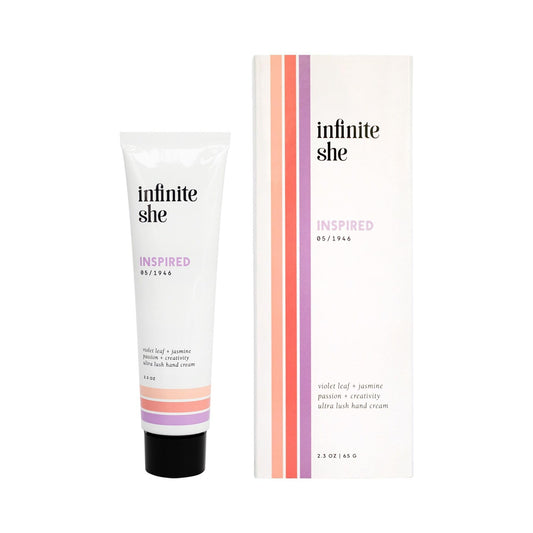 Infinite She Inspired Ultra Lush Hand Cream | Sublimely Scented, Ingredients Include Shea Butter and Mango Butter | 2.3 oz / 65 g