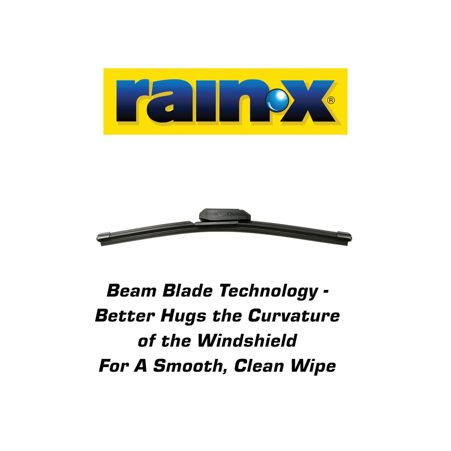 Rain-X 810202 Latitude 2-In-1 Water Repellent Wiper Blades, 14 Inch Windshield Wipers (Pack Of 2), Automotive Replacement Windshield Wiper Blades With Patented Rain-X Water Repellency Formula