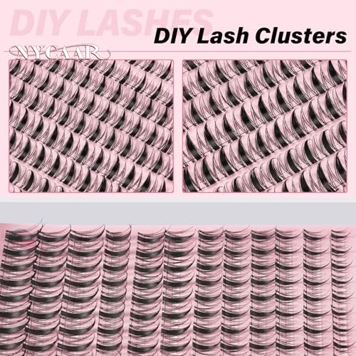 Fairy Lash Clusters Manga Eyelash Clusters Natural Look Anime 144pcs D Curl 8-18MIX Spiky Wispy Individual Lashes (Fairy-8-18MIX-ZZLJ-1)