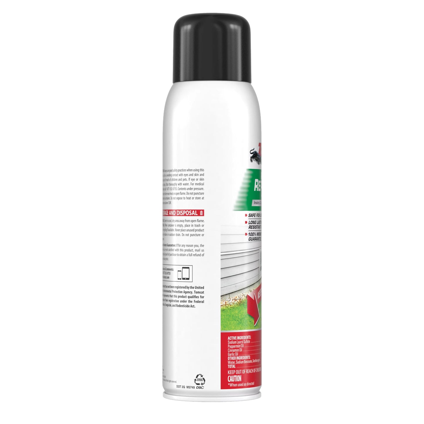 Tomcat Rodent Repellent for Indoor and Outdoor Mouse and Rat Prevention, Continuous Spray, 14 oz.