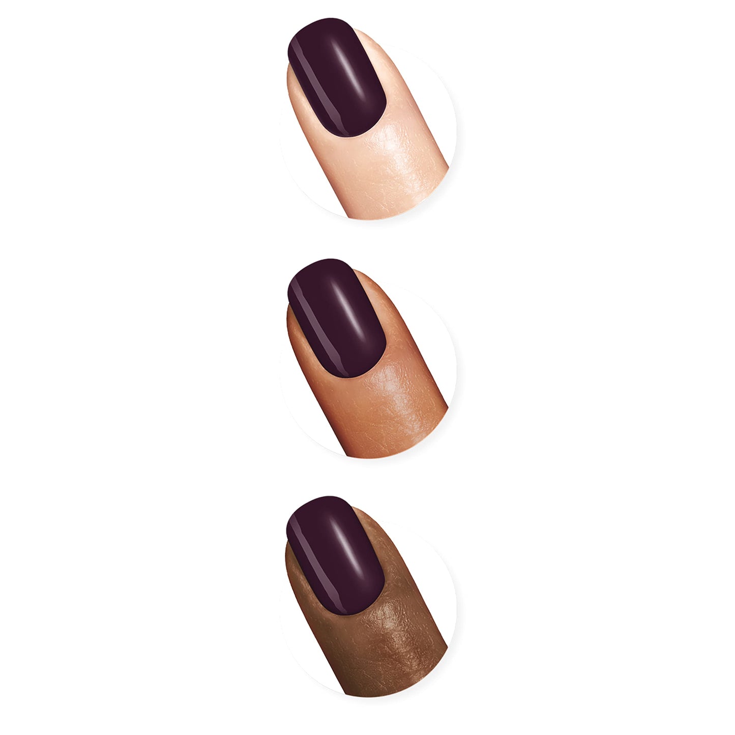 Sally Hansen - Complete Salon Manicure Nail Color, Purples, Pack of 4
