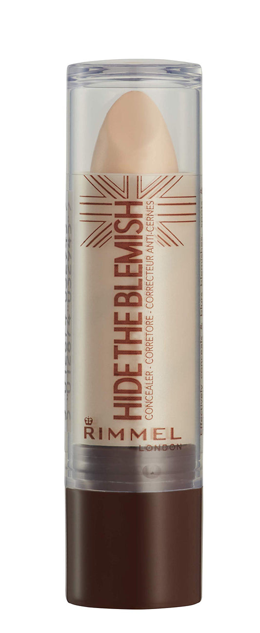 Rimmel London Hide the Blemish - 103 Soft Honey - Concealer Stick, Ultra-Creamy, Easy to Blend, 5-Hour Wear, 0.16oz