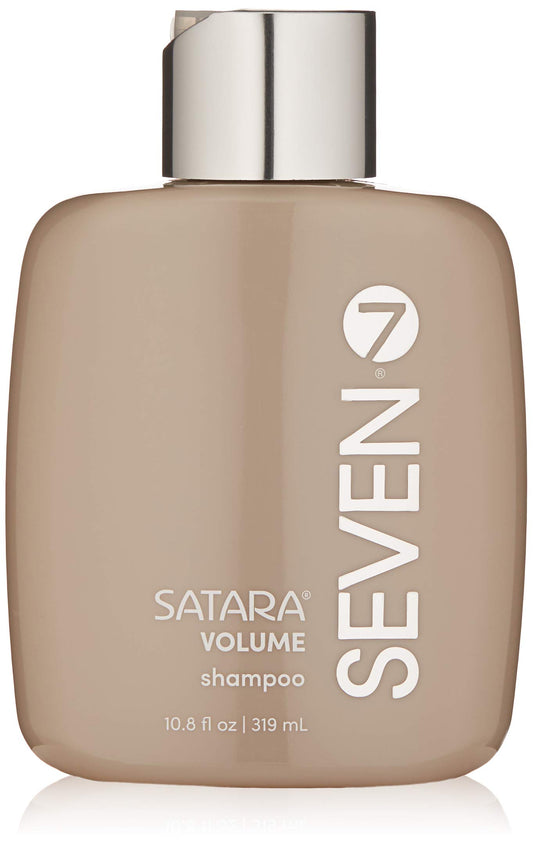 SEVEN Haircare Satara Volume Shampoo for Women & Men, Sulfate Free, Cruelty Free & Paraben Free with Pro Vitamin B5, Argan Oil + Hydrolyzed Quinoa Protein for Flat + Limp Hair, Made in USA, 10.8 oz