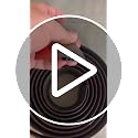 118" Extra Long Door Draft Stopper - Energy Saving Seal Strip