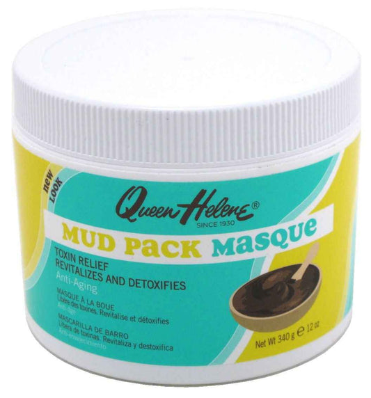 Queen Helene Masque Mud Pack 12 Ounce Jar (Pack of 3)