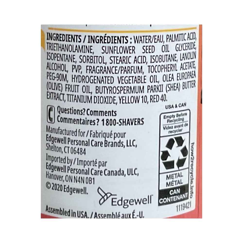 Skintimate Vanilla Sugar Shave Gel for Women | Skintimate Shaving Cream for Women, Womens Shaving Cream, Shave Cream, Shaving Foam, Womens Shave Gel with Vitamin E & Shea Butter, 7oz - Pack of 6