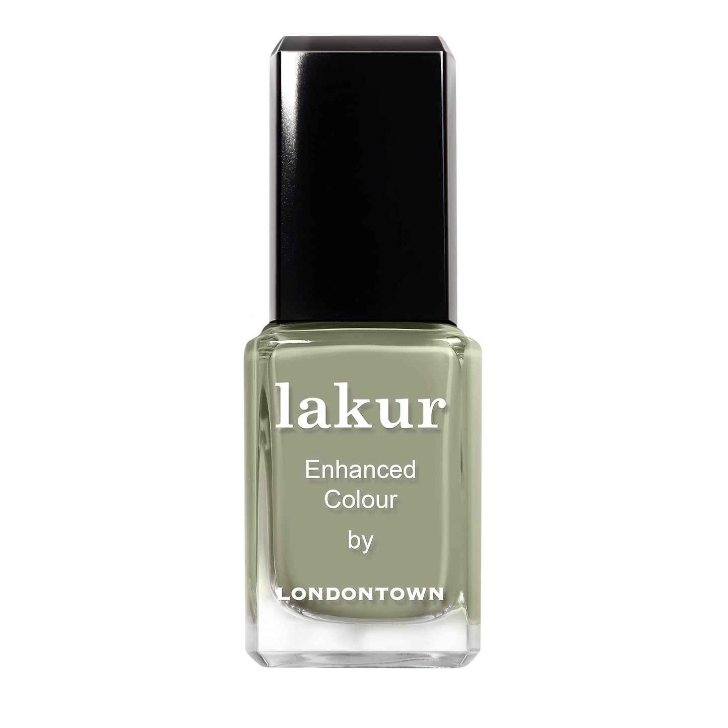 LONDONTOWN LAKUR Nail Polish, Nail Lacquer, Sedona, Jade Green, 0.4 fl. oz.