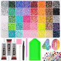 40 Colors Bedazzling Kit with 40000 Rhinestones, B7000 Glue & Tools