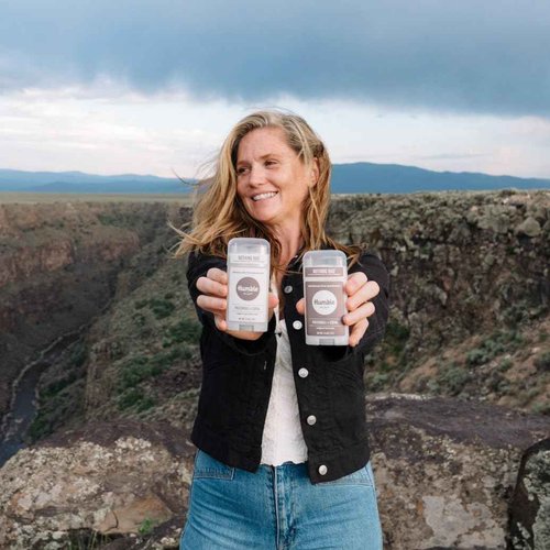 HUMBLE BRANDS Original Formula Aluminum-free Deodorant. Long Lasting Odor Control with Baking Soda and Essential Oils, Patchouli and Copal, Pack of 3