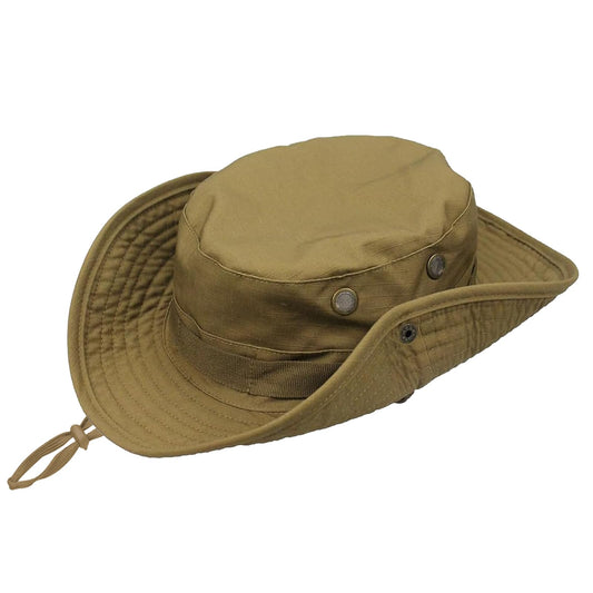 Sun Hats for Men Women Bucket Hat UPF 50+ Boonie Hat Foldable UV Protection Hiking Beach Fishing Summer Safari(1pack-Brown)