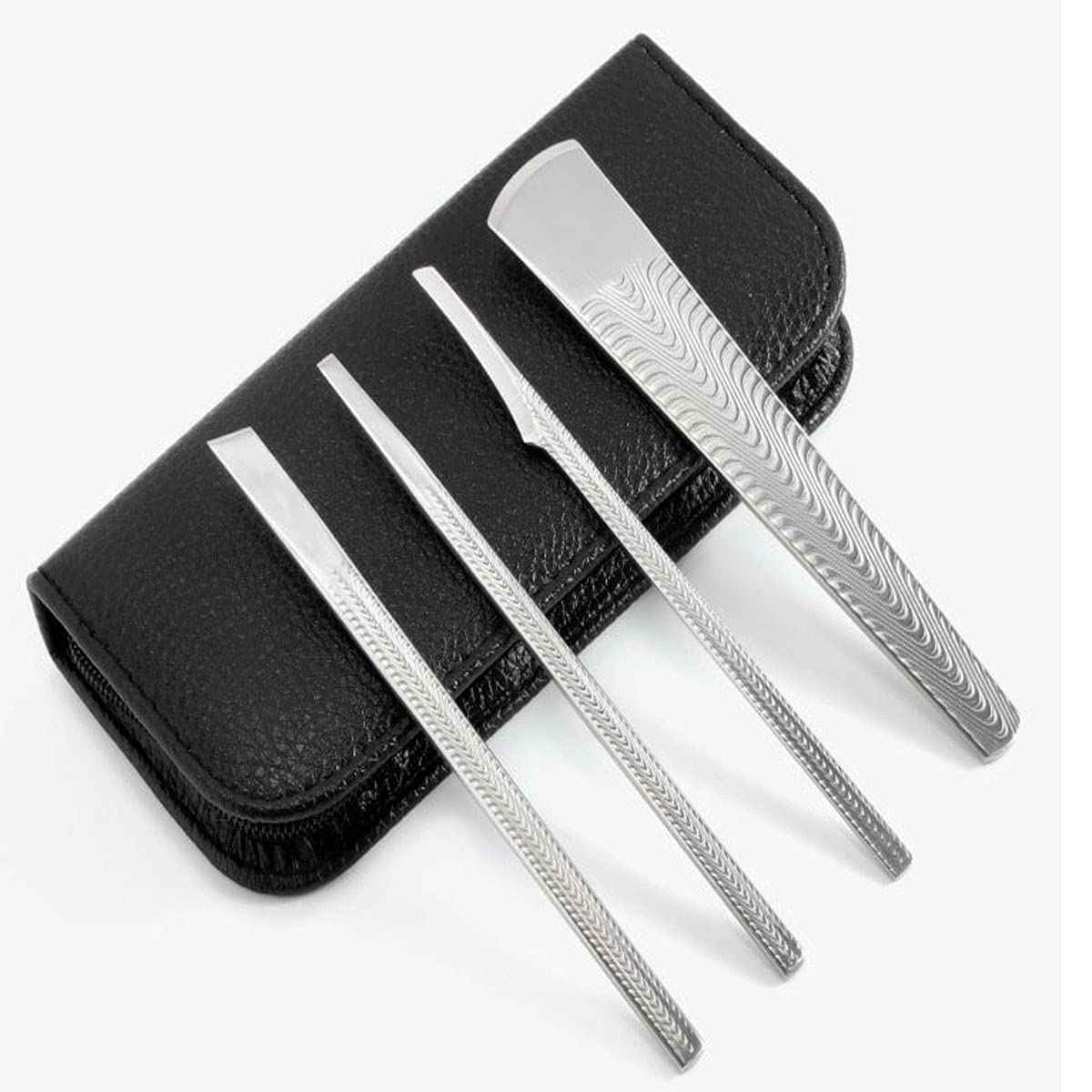Nail Clipper,Heavy Duty Ingrown Podiatrist Toenail Tool Kit,Stainless Steel Long Handle Cosmetic Pedicure Set for Ingrown and Thick Nails for Callus 8Piece