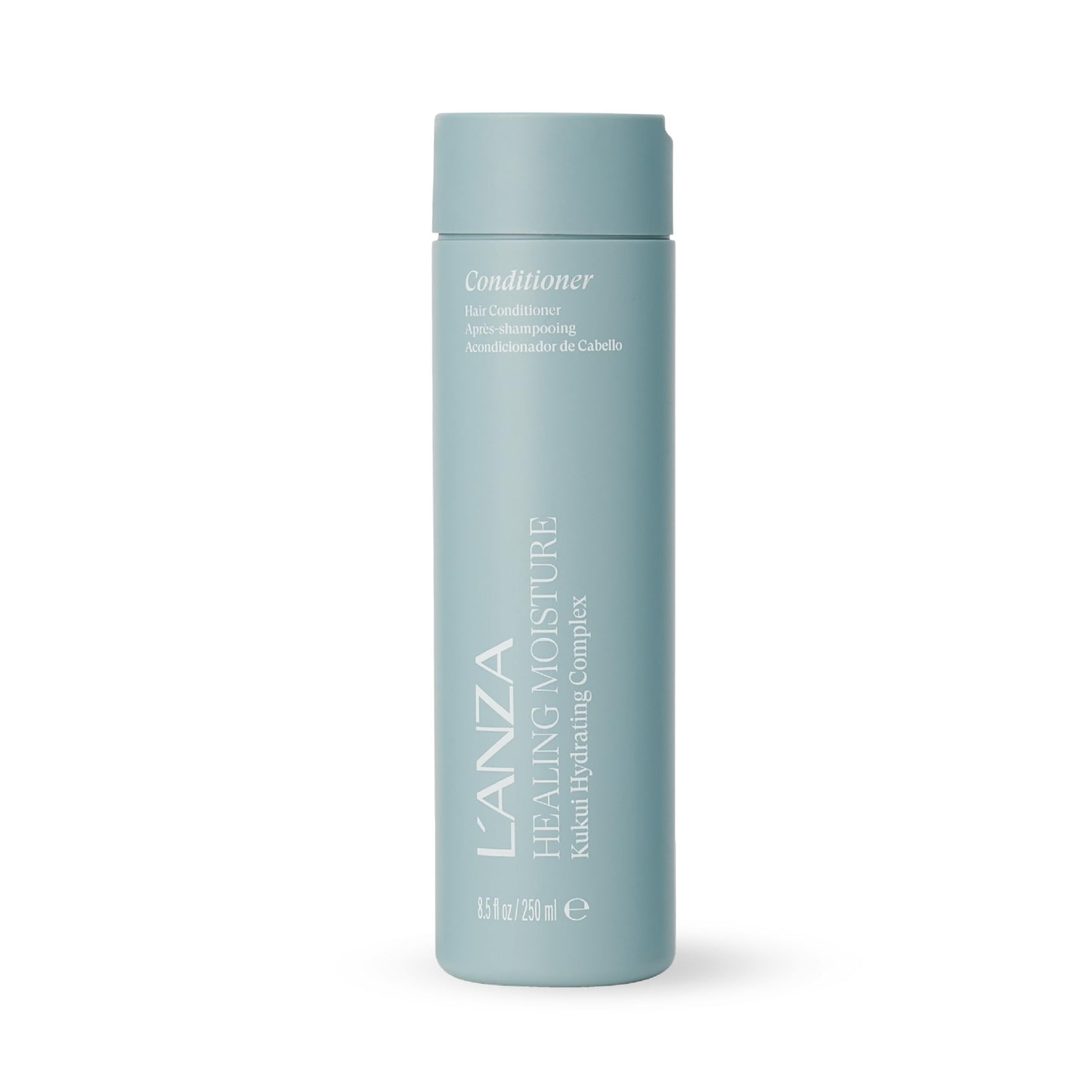 L'ANZA Healing Moisture Kukui Nut Conditioner, Renews Strength, Replenishes Moisture, for a Perfect Silky Look,Suitable for All Hair Types (8.5 Fl Oz)