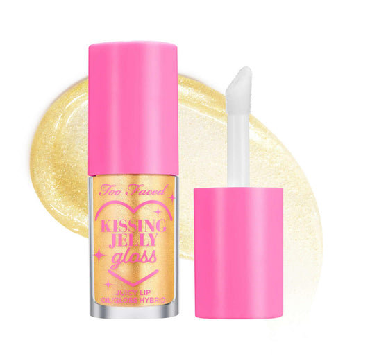 Too Faced Kissing Jelly Lip Oil Gloss, 0.15 fl.oz., Pina Colada