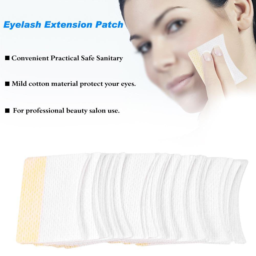 Rotekt 80pcs Cotton Disposable Eyelash Extension Patch Stickers Shield Under Pad Makeup Tool