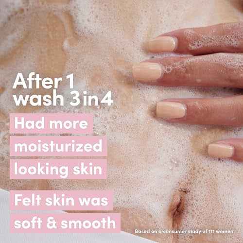 Dove Serum Body Wash Skin Replenish smooths skin with Niacinamide & BHA Serum 18.5 Fl Oz