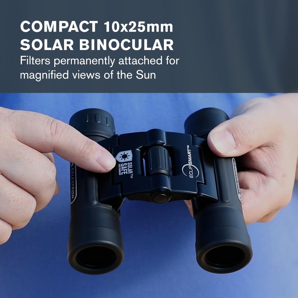 Celestron EclipSmart 10x25 Solar Binocular