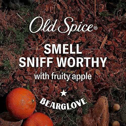 Old Spice Aluminum Free Deodorant for Men, 24/7 Odor Protection, 24/7 Freshness & Lasting Scent, Bearglove Scent, 3.0 oz with Travel Size Swagger Body Wash (Pack of 4)