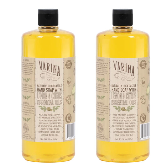 Varina Liquid Soap - Liquid Organic Castile Soap Citrus - 32oz