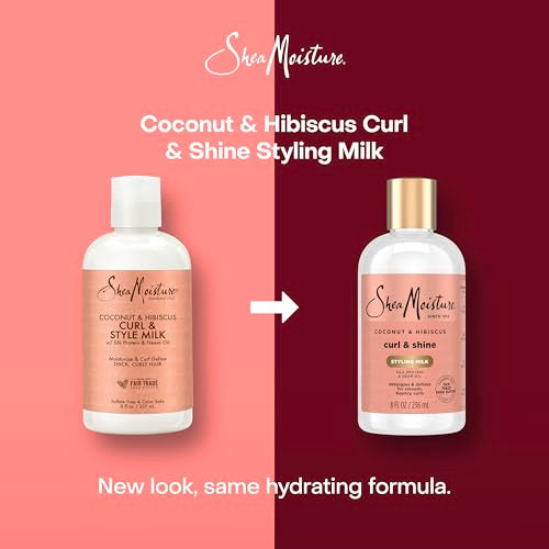 SheaMoisture Curl & Style Milk - Coconut & Hibiscus 8oz