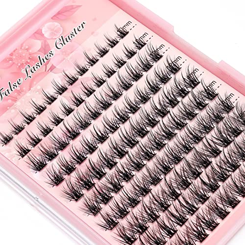 D Curl Lash Clusters 120 Pack Mix Sizes Dovetail Lashes