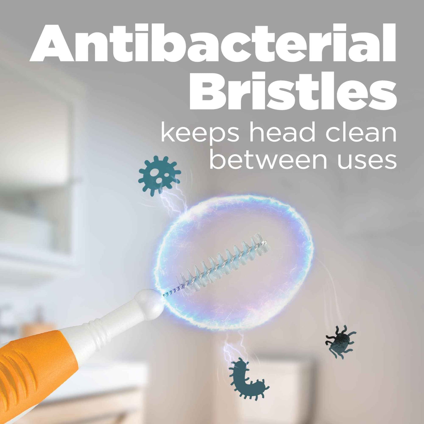 GUM Proxabrush Go-Betweens Interdental Brushes, Ultra Tight, Plaque Removal, 10 Count (Pack of 2)