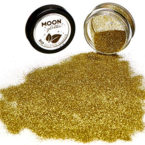 Moon Glitter Biodegradable Eco Glitter Shaker - Gold 5g