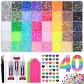 40,000 Pcs Rhinestone Bedazzling Kit with Glue & Tools
