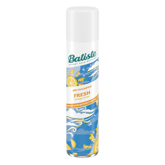 Batiste Dry Shampoo Fresh, Breezy Citrus Scent, Refreshes Hair Without Drying, 4.23 oz (Pack of 6)