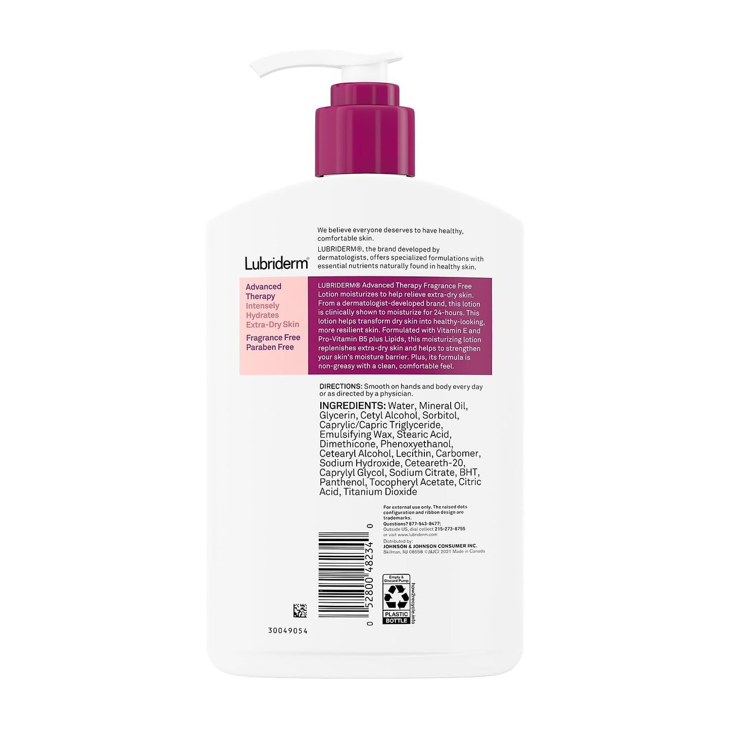 Lubriderm Advanced Therapy Lotion, 16.0oz