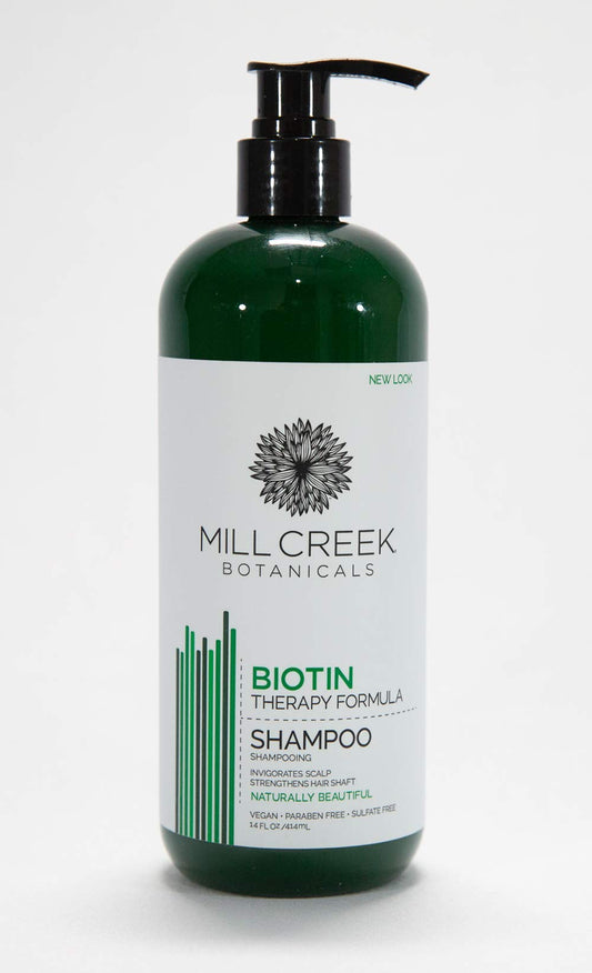 Mill Creek Biotin shampoo (4 bottles, 16 oz each)