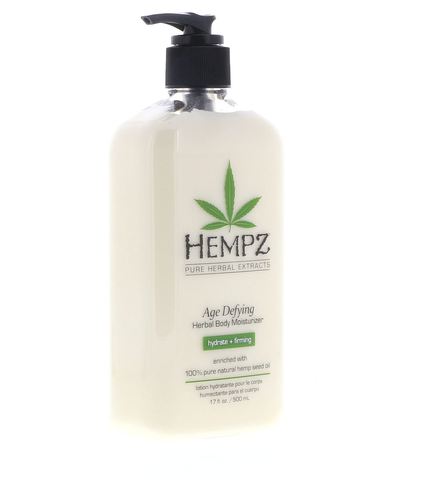 Hempz Age Defying Herbal Body Moisturizer 17 oz 2-Pack