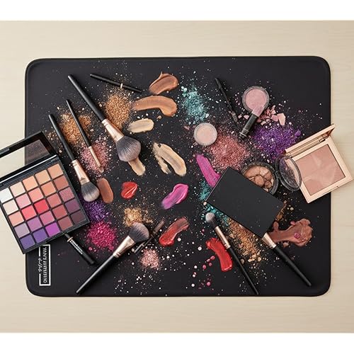 Professional Makeup Travel Towel - Microfiber Suede Quick Dry Towels - Multipurpose Kit Towel for Artists & Stylists - Double-Sided High Absorbency Towel - Sand-Free Protect Client Surface - 75x130 cm