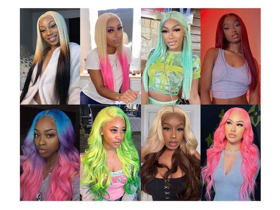 KAFEIER HAIR 613 Lace Frontal Straight Human Hair Ear To Ear Blonde Frontal 13X4 Transparent Hd Lace Free Part With Baby Hair Pre Plucked Brazilian Virgin Remy Human Hair Extension 14 Inch