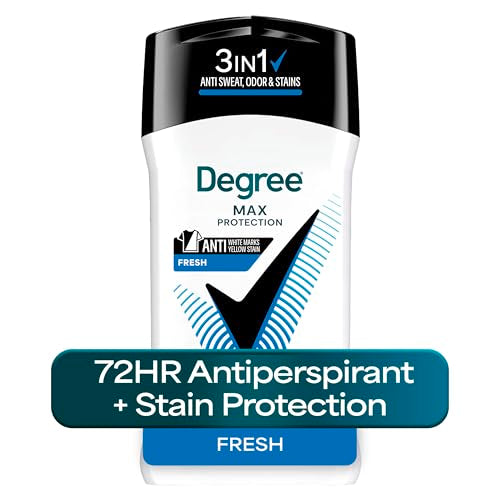 Degree Men UltraClear Antiperspirant Deodorant Fresh, 12-Pack