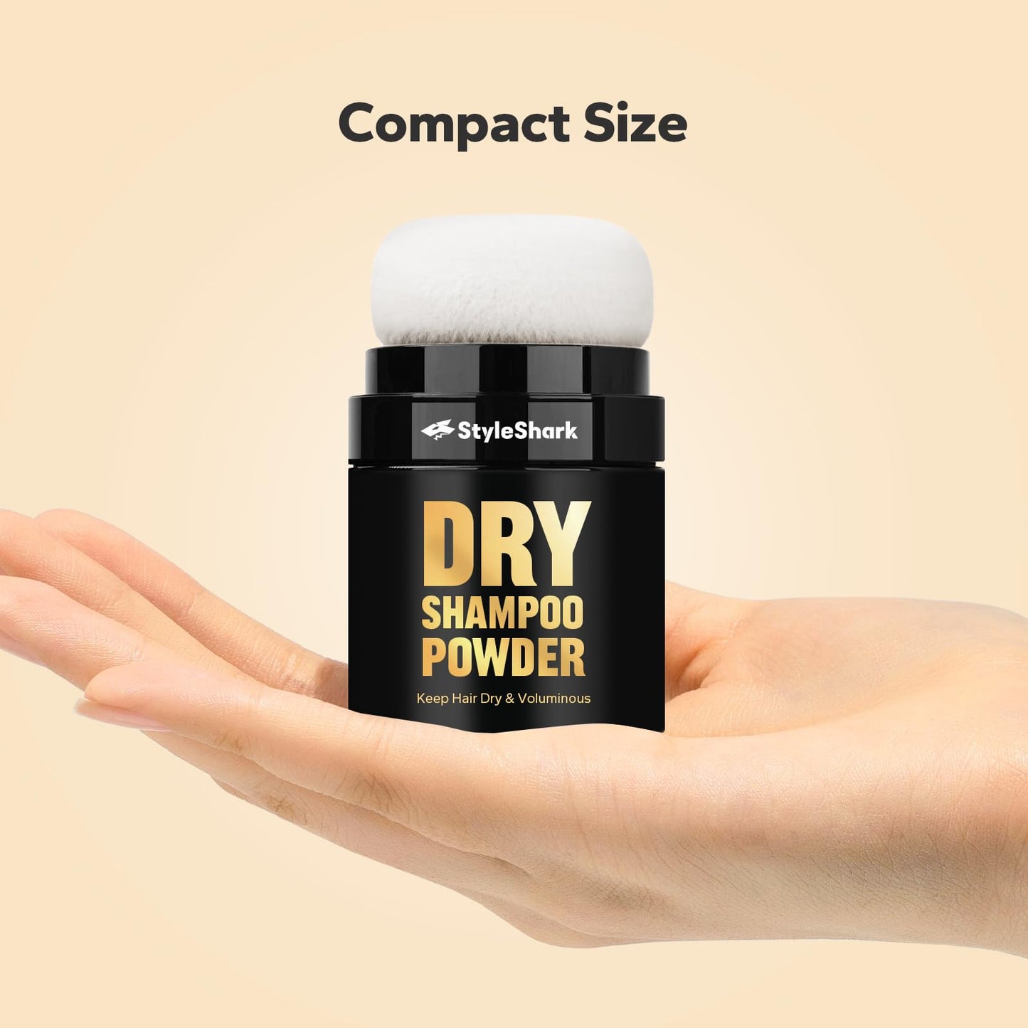 StyleShark Dry Shampoo Powder (0.29 oz), Powder Dry Shampoo, Volumizing Powder Dry Shampoo for Women & Men, Travel Size Dry Shampoo, Hair Powder for Men, Mattifying Root Fuller Looking Refreshing Hair