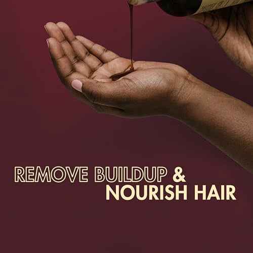 SheaMoisture Strengthen & Restore Shampoo and Conditioner Bundle Jamaican Black Castor Oil 2 Pack to Cleanse & Nourish Dry, Damaged Hair, 24 oz