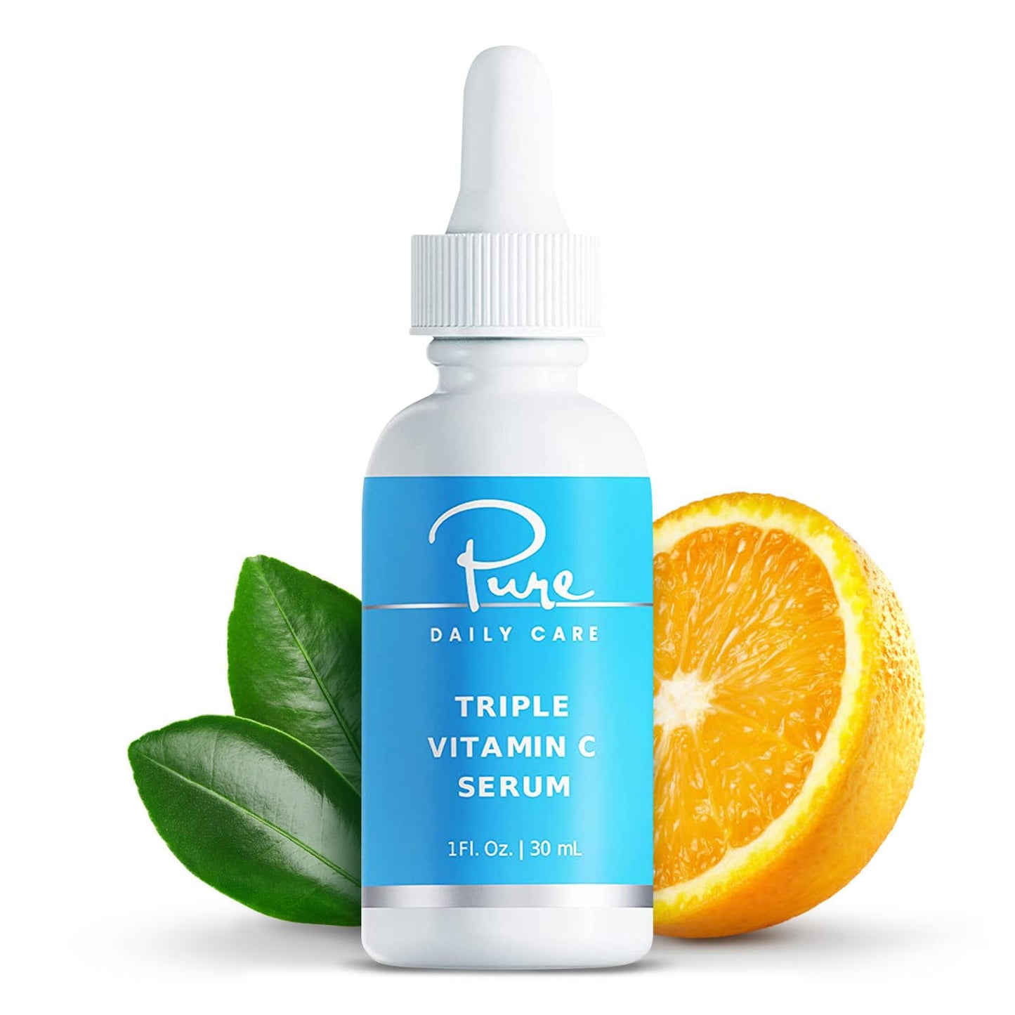 Triple Vitamin C Serum - Anti-Aging Antioxidant Brightening Clinical Grade Clean Skincare