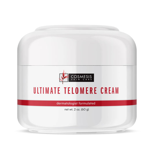 Ultimate Telomere Cream: Revitalize Aging Skin with Chinese Astragalus Root Extract for Youthful Appearance - 2 oz